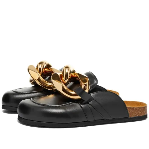 Footwear Chain Loafer Slip On