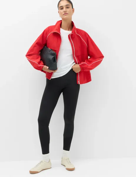 Marks & Spencer Side Zip High Waisted Leggings Black