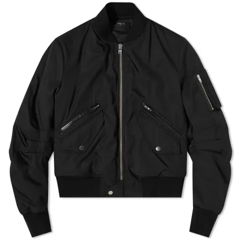 Silk Nylon Bomber
