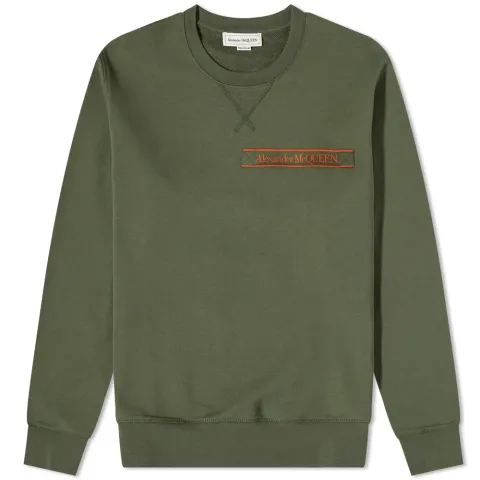 Taped Logo Crew Sweat