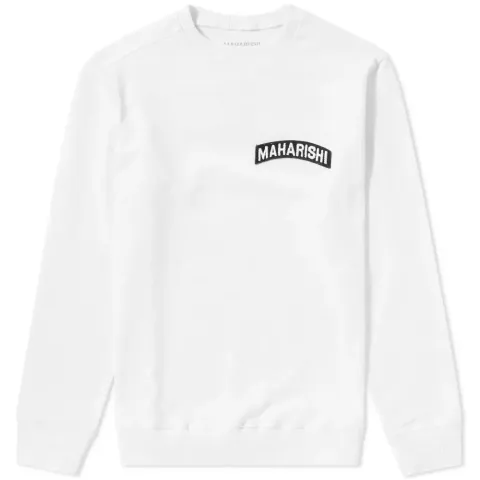 Collegiate Patch Crew Sweat