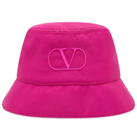 Nylon Logo Bucket Hat