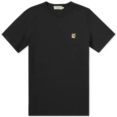 Maison Kitsuné Fox Head Patch Tee
