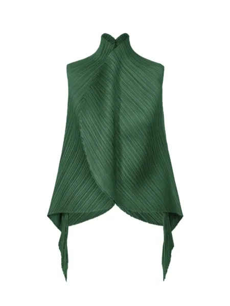 Pleats Please Leaf Top D Green