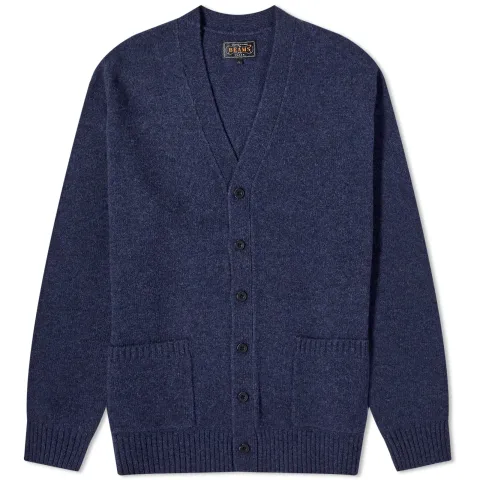 7G Elbow Patch Cardigan