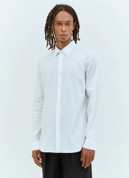 Stretch Cotton Poplin Shirt