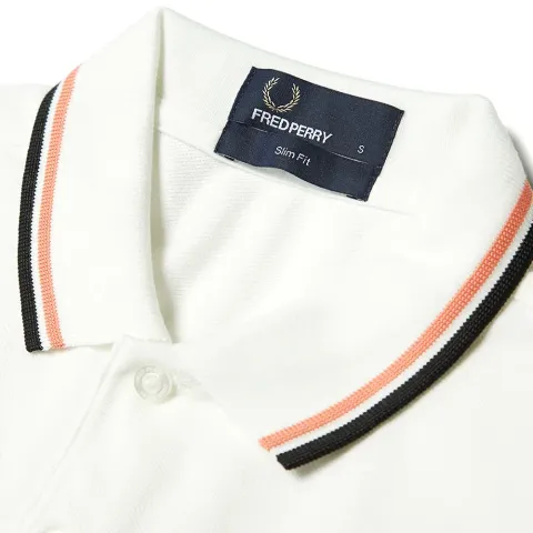 Fred Perry Slim Fit Twin Tipped Polo