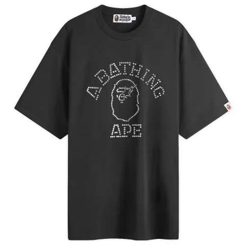 Rhinestone College T-Shirt