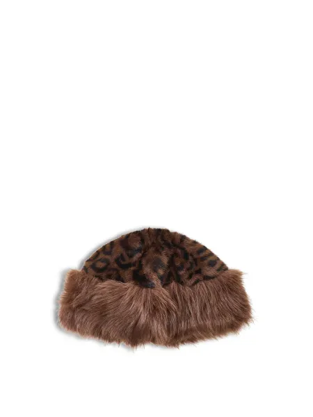 Pia Rossini Elsa Leopard Bucket Hat
