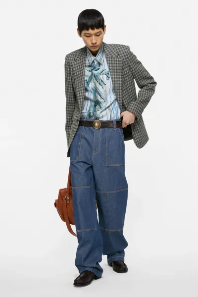 Denim trousers