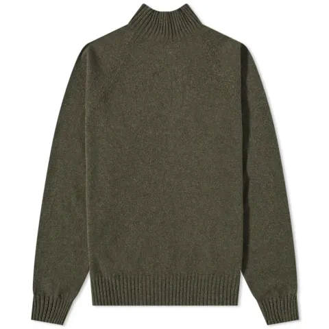 Raglan High Neck Knit