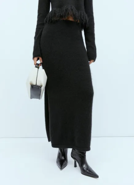 Side Split Tube Skirt