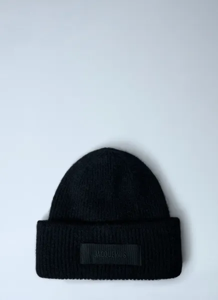 Logo Motif Beanie Hat