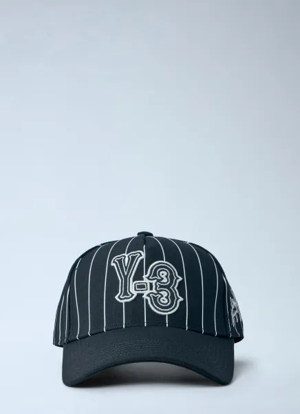 Pinstripe Logo Baseball Cap