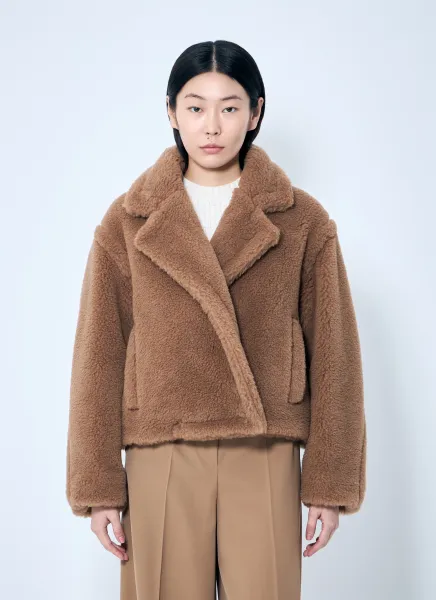 Cropped Teddy Bear Icon Coat