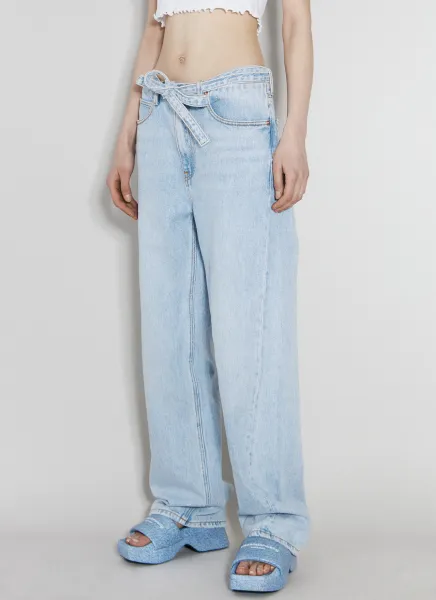 Balloon Belted Jeans