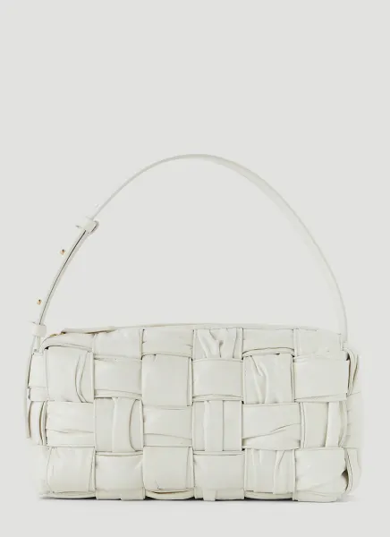 Brick Cassette Plissé Shoulder Bag