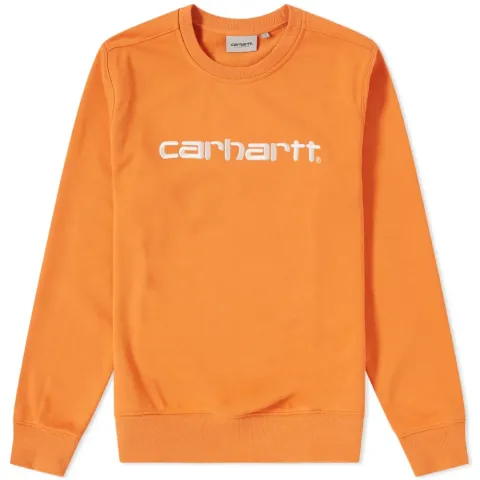 Embroidered Logo Crew Sweat