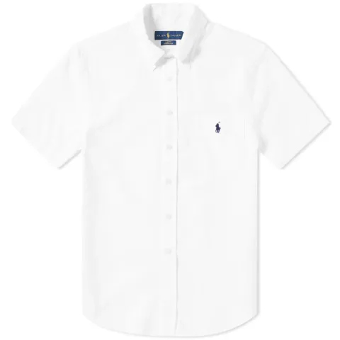Short Sleeve Seersucker Shirt
