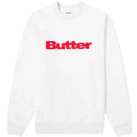 Chenille Logo Crew Sweat