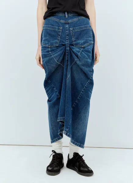 Mermaid Denim Skirt