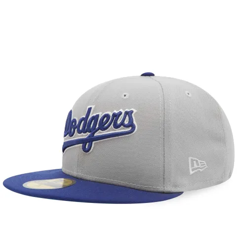 LA Dodgers Retro Script 59Fifty Fitted Cap