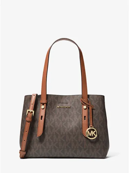 Mel Small Signature Logo Tote Bag
