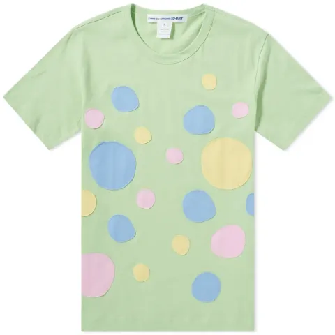 Comme des Garcons SHIRT Cut & Sew Polka Dot Tee