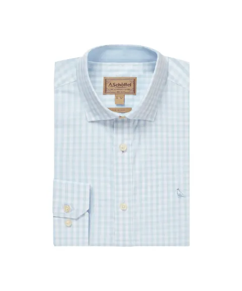 Schöffel Country Thorpeness Tailored Shirt - Powder Blue