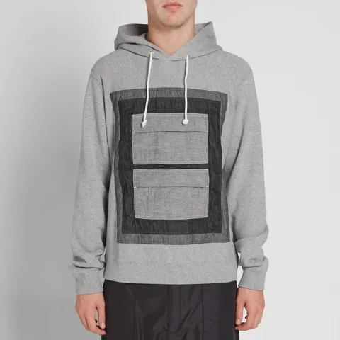 Garment Washed Pile Hoody