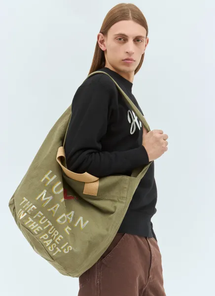 Logo Print Tote Bag