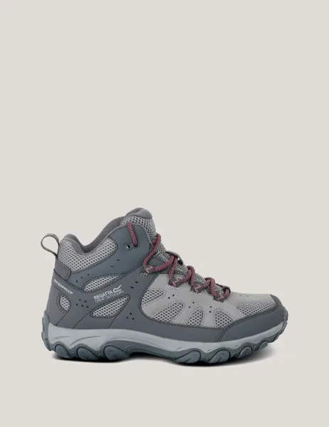 Regatta Edgepoint IV Mid Walking Boots Grey Mix