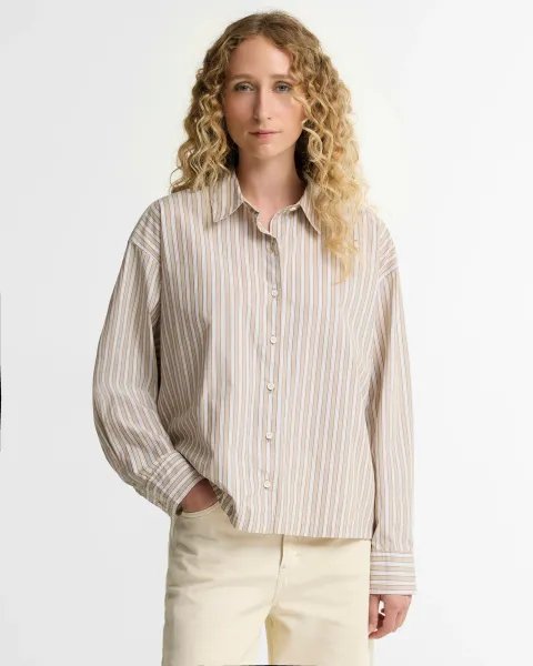Fawne Striped Relaxed Shirt