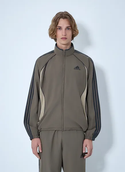 Track Jacket in Technical Fabric