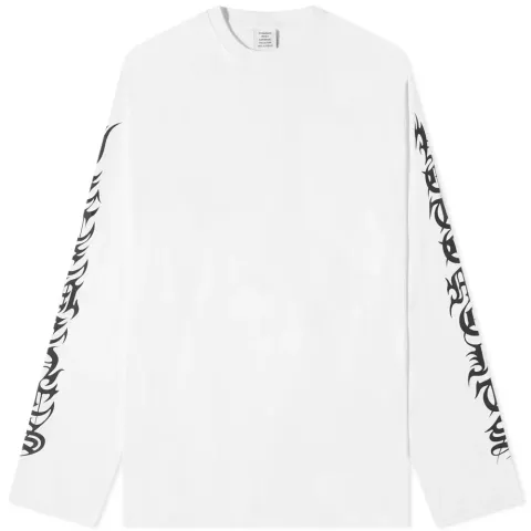Long Sleeve Gothic Logo T-Shirt