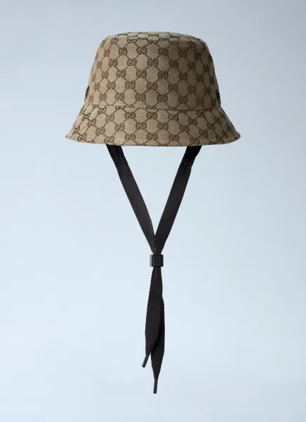 Logo Motif Bucket Hat
