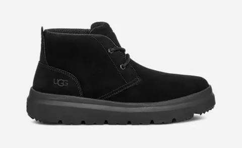 Burleigh Chukka, Suede/Polyester/Wool
