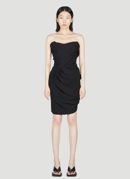Pointed Corset Dress