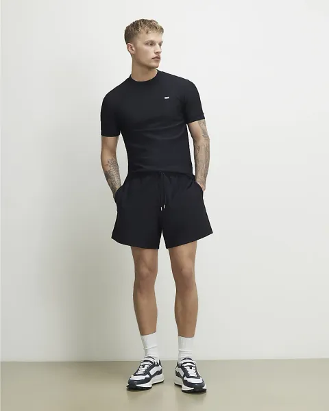River Island Cotton Regular Fit Shorter Length Shorts