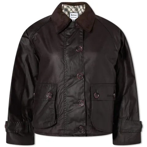 x Alexa Chung Short Blair Wax Jacket