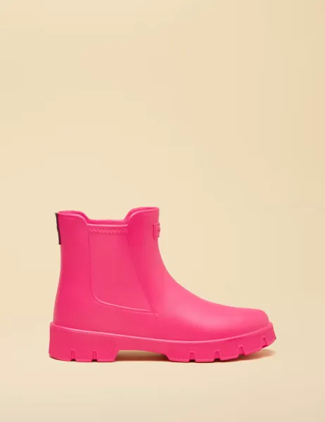 Joules Lightweight Ankle Wellies Pink