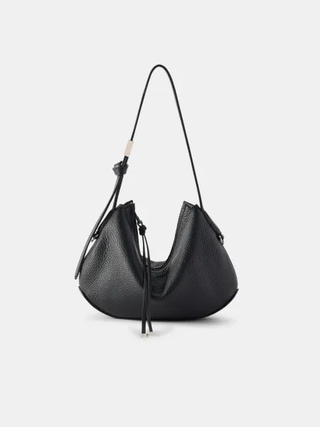 WOMEN - WOMEN'S BABY BISCOTTO SHOULDER BAG - Black