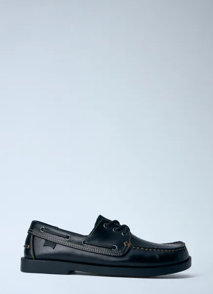 Don Leather Boat Shoes