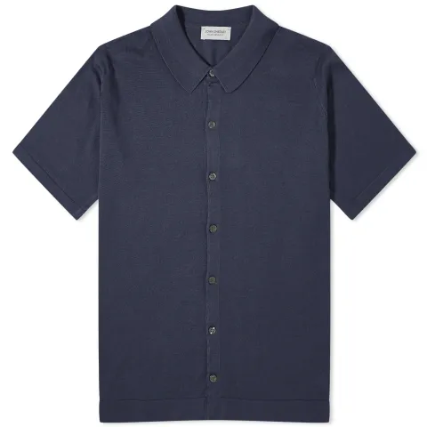 Folke Button Through Polo