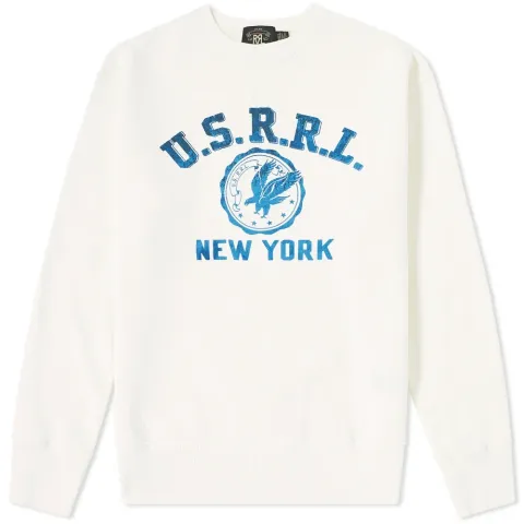 Double V Graphic Crew Sweat