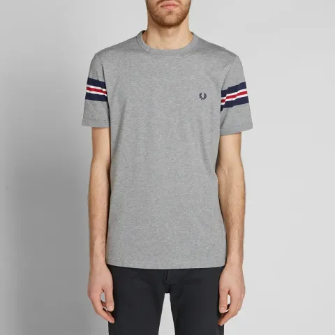 Fred Perry Bomber Sleeve Tee