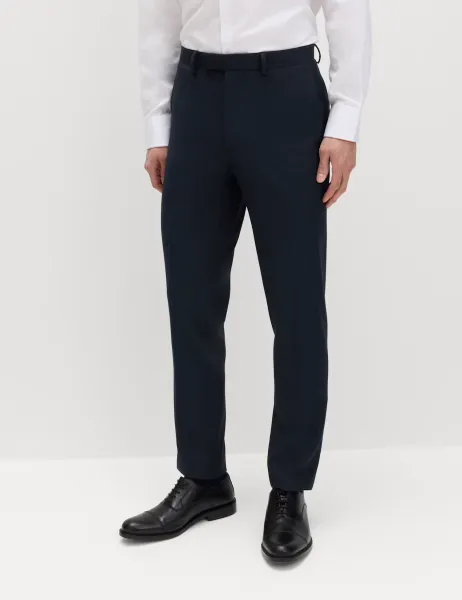 Marks & Spencer Slim Fit Stretch Ultimate Suit Trousers Navy