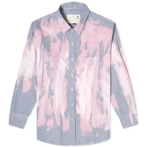 Bleached Drop Neck Shirt