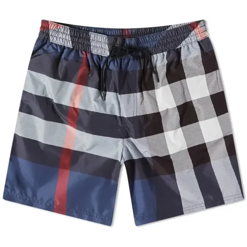Guildes Large Check Swim Shorts