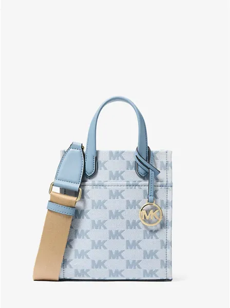 Michael Kors Gigi Extra-Small Logo Jacquard Crossbody Bag